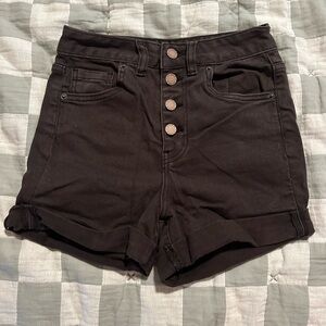 O’Neill Kelsey Black Denim Shorts